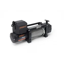 Wyciągarka K14000XP 12V z liną stalową i sterowaniem bezprzewodowym 218:1
